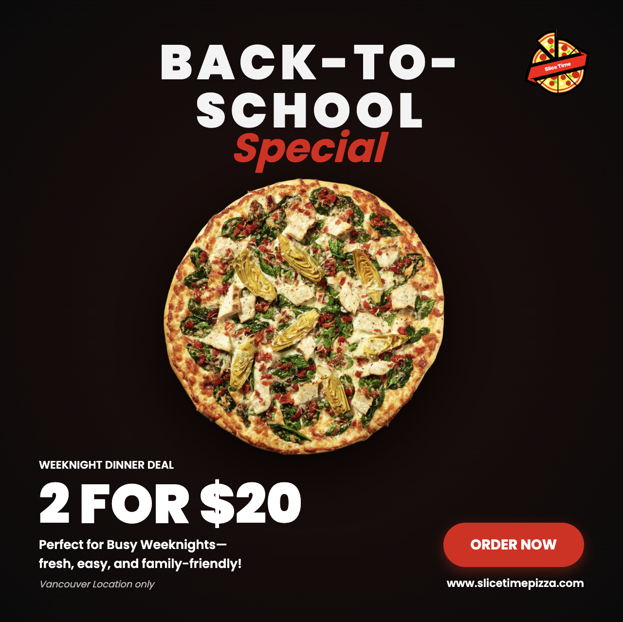 Pizza Promotion Flyer